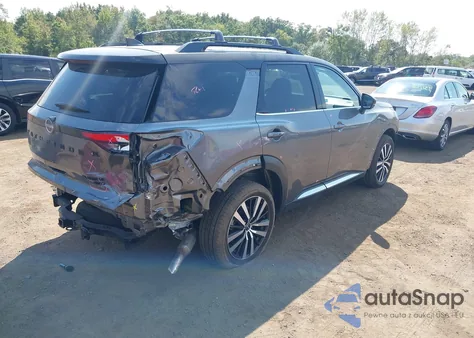 2024 Nissan Pathfinder Platinum 4Wd from USA, damaged, VIN 5N1DR3DK8RC299037